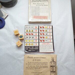 Vintage Puzzle Games Lot Of Three